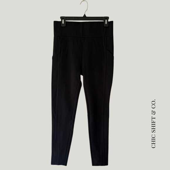 Lou & Grey | Ponte Pocket Leggings | Black | M - Picture 1 of 5